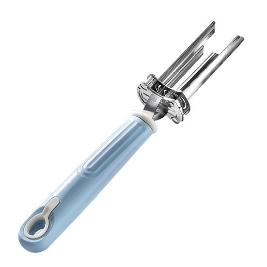 Регулируемый инструмент для удаления сердцевины из фруктов и овощей, из нержавеющей стали, для удаления семян из болгарского перца, кухонный гаджет для домашних блюд