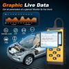 Car Scanner, Read&Clear Codes| Wireless Printing| Battery Voltage Test| Graphic Live Data, 2025 Upgraded Check Engine Code Reader OBDII Diagnostic