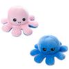 All Trust Octopus Plush Toy, Cute Small Stuffed Animal (Pink To Dark Blue)