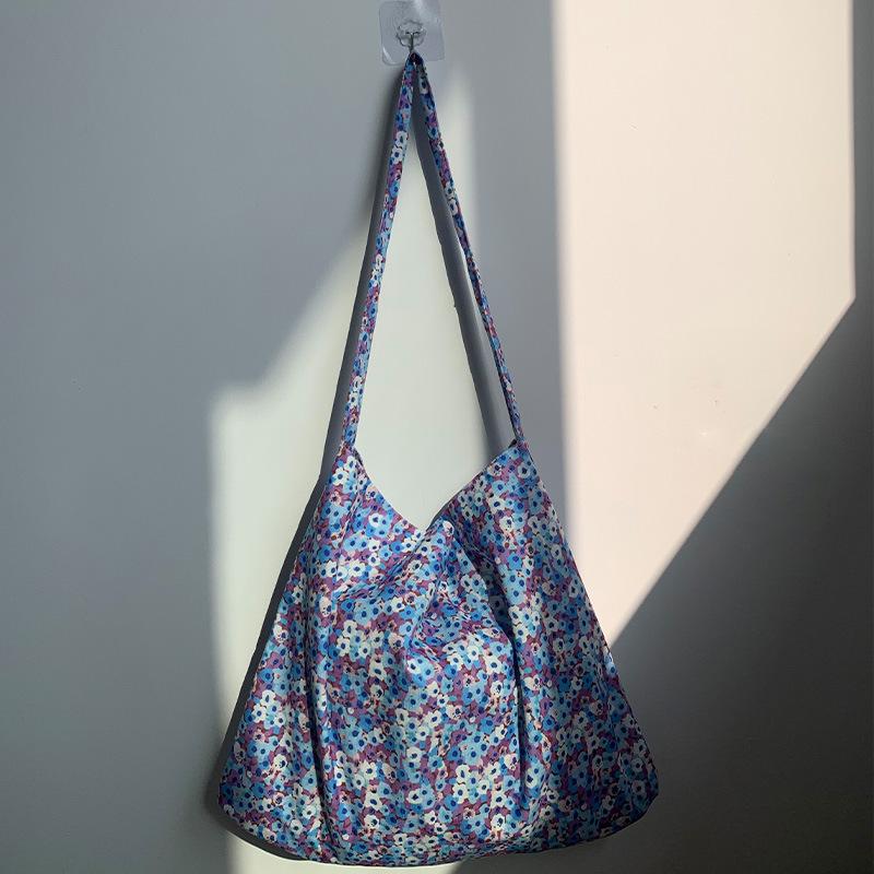 Вельветовая холщовая сумка на плечо с леопардовым принтом - Корейский стиль, Новый летний литературный дизайн для колледжа