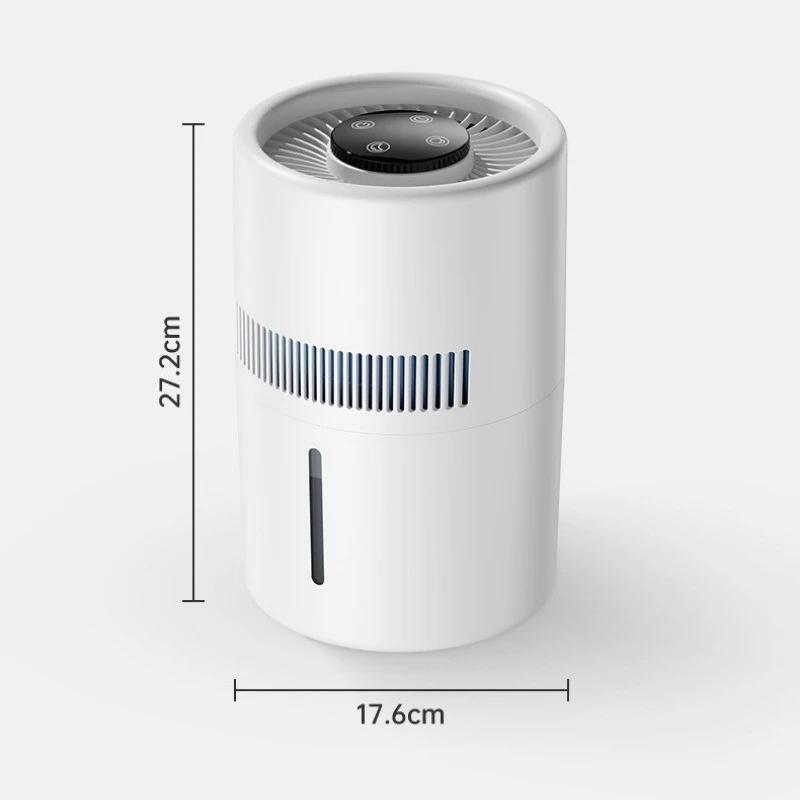 4L Fog Free Large Capacity Humidifier Sterilization Cold Evaporation Molecules USB Charging Safer Multiple Filtration Healthier