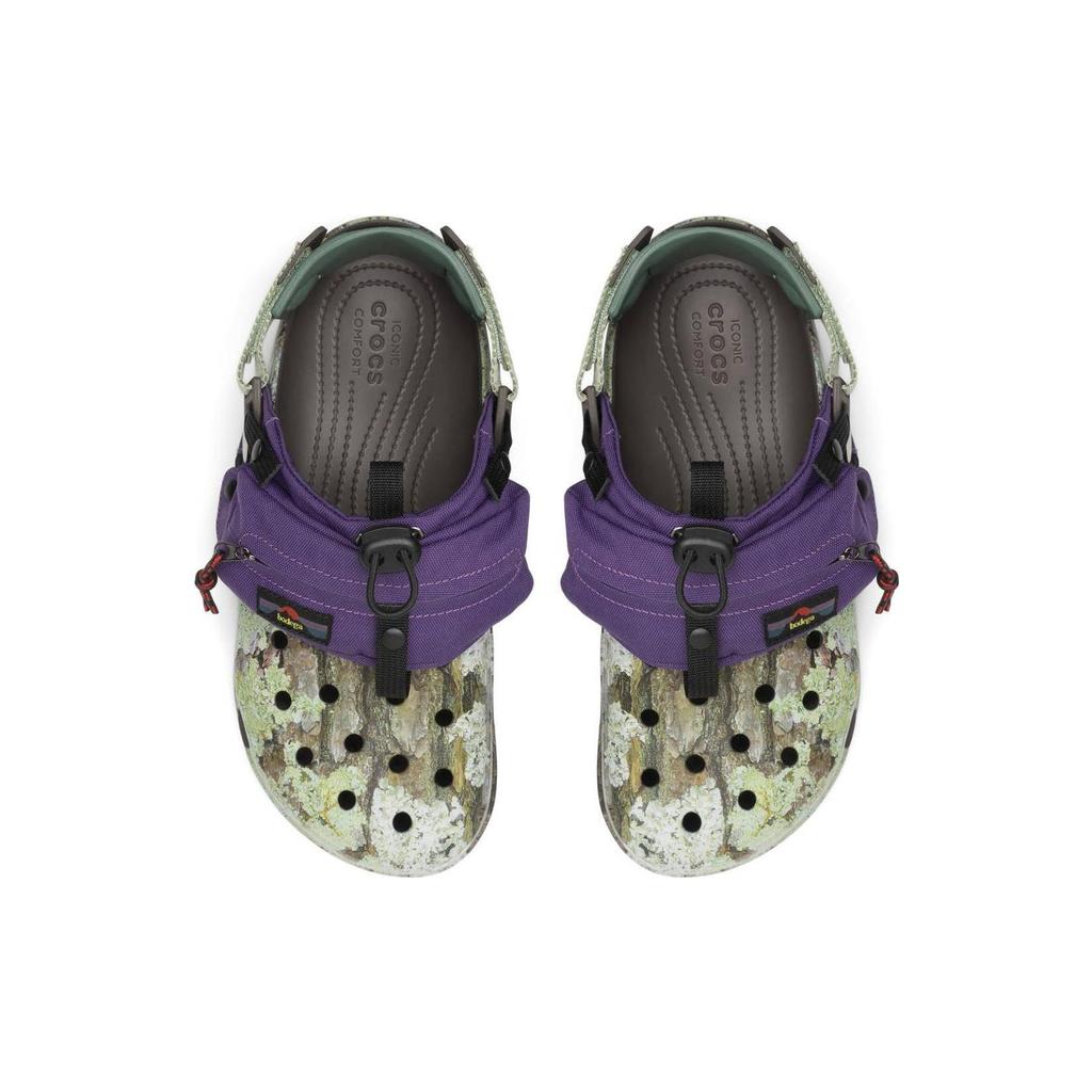 Bodega x Crocs Classic All-Terrain Clog NICT-TECH Унисекс Кроссовки Фиолетовый Моховой-Кора 208720-200
