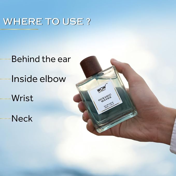 WOW Skin Science Oceanic Waves | Аква Парфюмированная вода | Роскошные духи для унисекс | 100мл