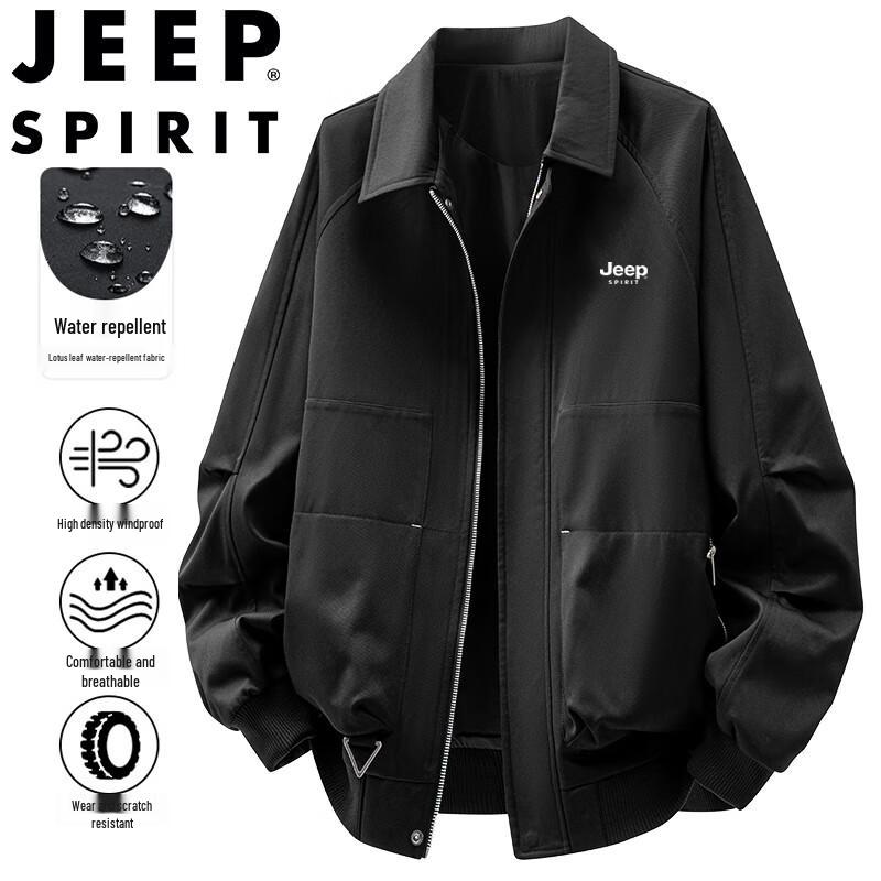 Мужская повседневная ветрозащитная водонепроницаемая куртка JEEP SPIRIT