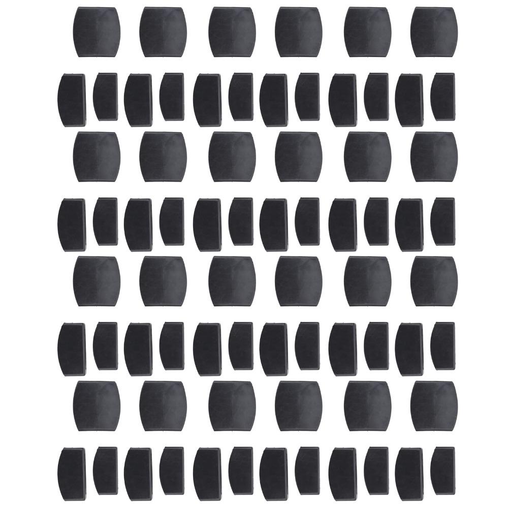 72Pcs Plastic Plastic Mounting Clip Inner diameter 55*9mm Bed Frame Fitting Wooden board connection