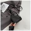 Niche Texture Portable Box Bag Women's 2025 New Fashion Small Square Bag Solid Color Messenger High-end Handbag