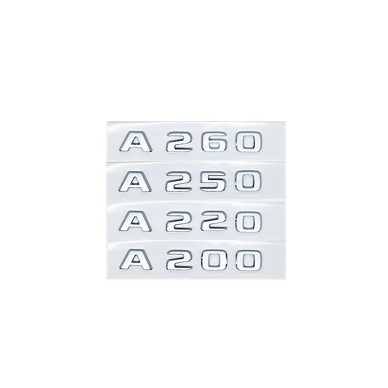 Mercedes Benz A Class W176 W177 3D ABS 4Matic Emblem - Fit A180/A200/A220/A250/A260/A180d/A220d - Rear Trunk Logo Sticker Upgrad PN1