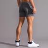 Летние хлопковые мужские спортивные шорты для бега, мужские баскетбольные шорты для спортзала, эластичные повседневные шорты для бега, уличная одежда