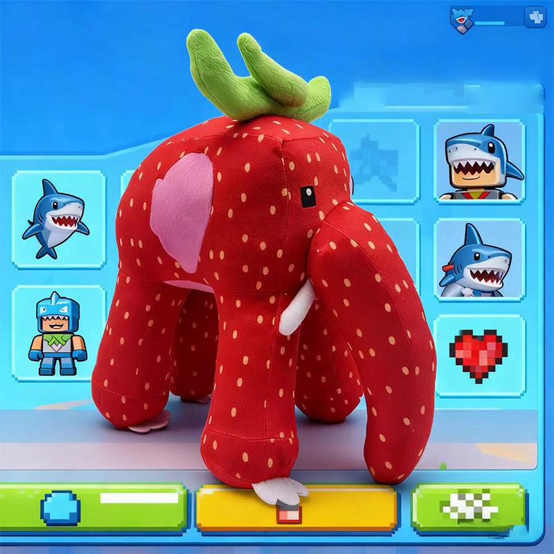 New Steal A Brainrot Plush Game Peripheral Cute Soft 67 Toys Kawaii Animal Elephant Accompany Dolls Gamer Anime Fans Gifts