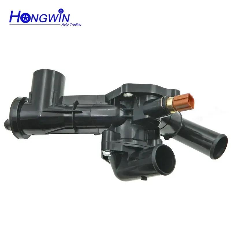 HONGWIN 25600-38102 2560038102 Engine Coolant Temperature Control Assembly Thermostat Housing For Hyundai Sonata Kia Optima