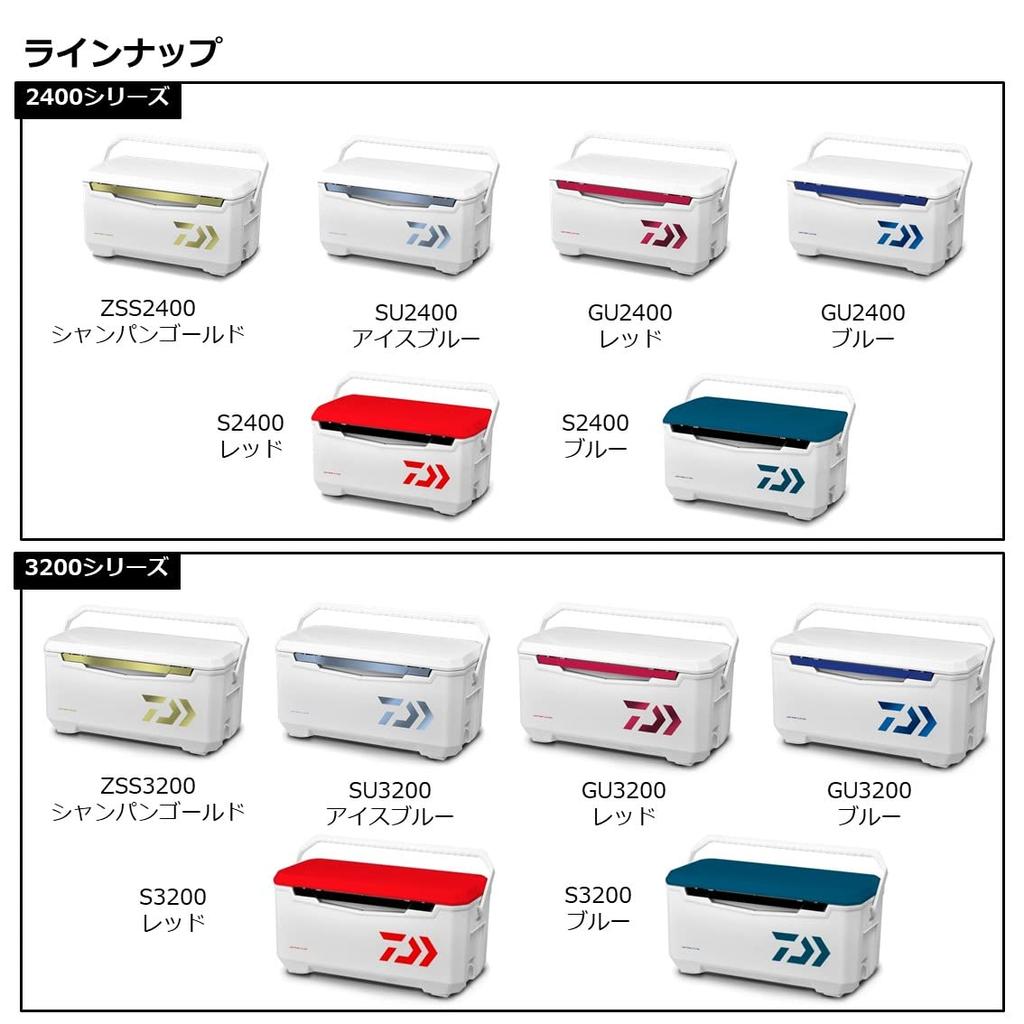 Daiwa Cooler Box Light Trunk GU3200 Blue Fishing 32 Liter