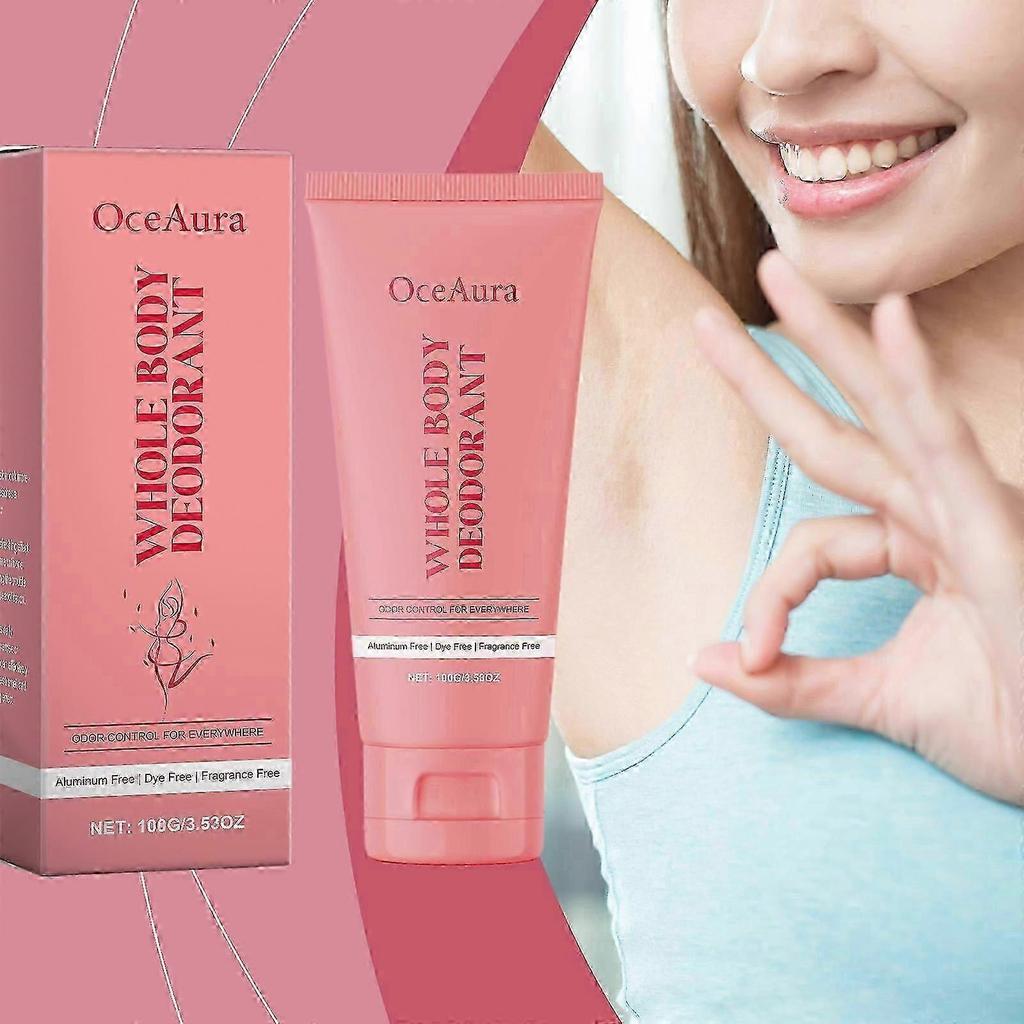 Whole Body Deodorant Cream for Women, Aluminum Free Deodorant for All Skin Types