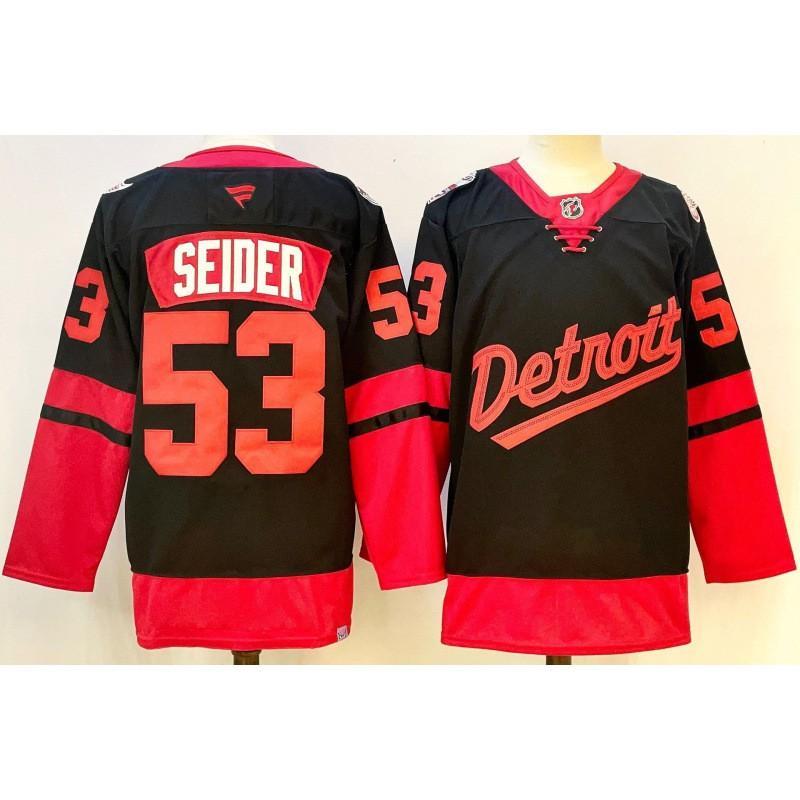 Detroit Red Wings Colorado Avalanche Ice Hockey Training Jersey Short Sleeve Unisex Sportswear Winter Fall