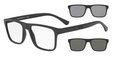 Солнцезащитные очки 0EA4115F МАТОВЫЙ ЧЕРНЫЙ 54 [Emporio Armani]
