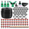 Automatic 50m Drip Irrigation Kit for Garden, Flower Watering, and Cooling Atomization