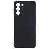 For Samsung Galaxy S21 4G/5G Back Shell TPU Case Fiber Lining Rubberized Cell Phone Cover