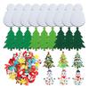 DIY Felt Christmas Craft Kit Wall Hanging Christmas Tree Snowman Wreath Penguin Decoration Xmas Party Favors for Kids Toddlers