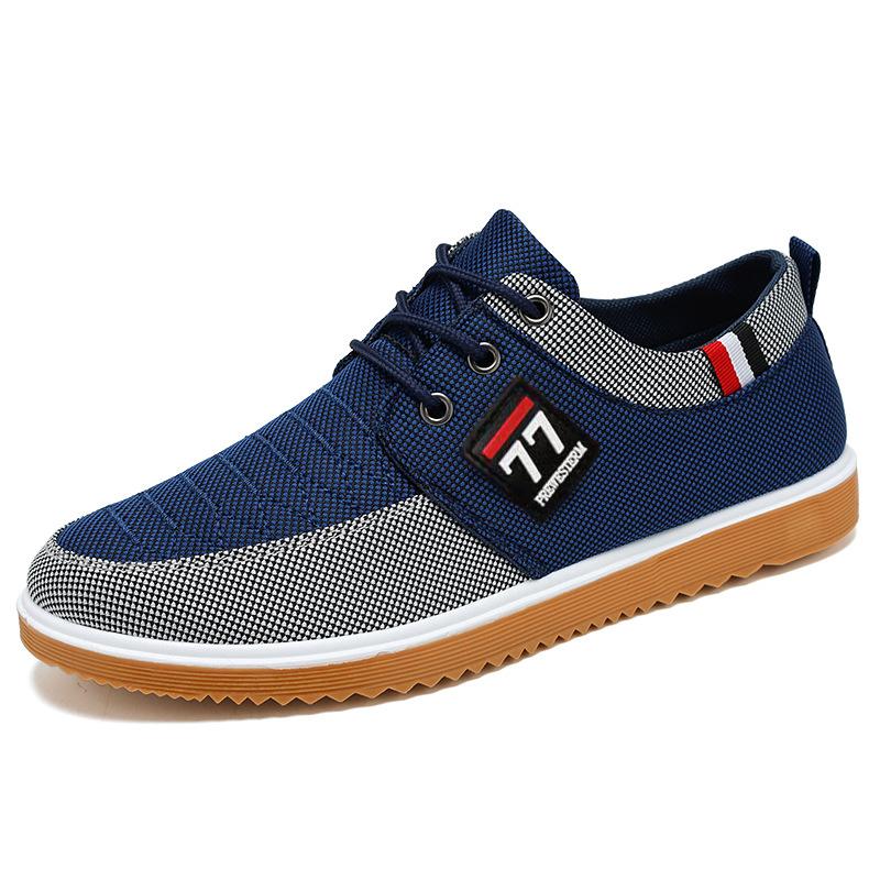 Fashionable Trendy Men's Shoes Casual Sports Shoes Comfortable and Versatile Knitted