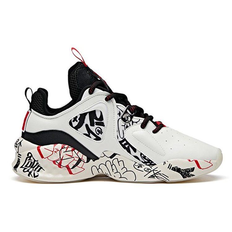 Anta X Coca Cola Badao 'Белый Черный Красный' Женская 122018088S-1