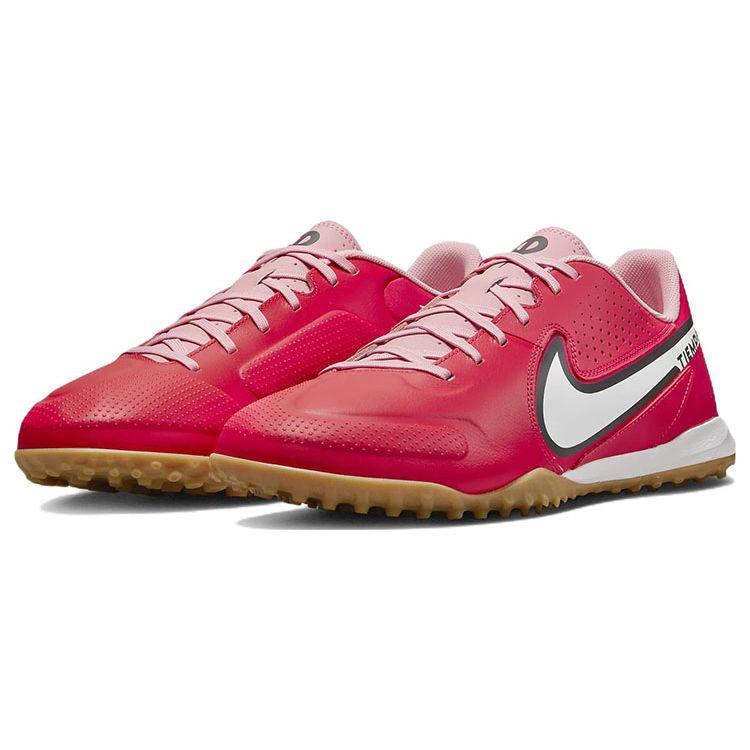 Nike Кроссовки унисекс Tiempo Legend 9 Academy TF Siren Red Citron-Tint Bleached-Coral Summit-White DA1191-618