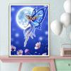 5D Diamond Art Elf Dust Moon Full Diamond DIY Diamond Painting Бабочка Девушка Мозаика Картина Кристалл Вышивка Персонаж Искусство