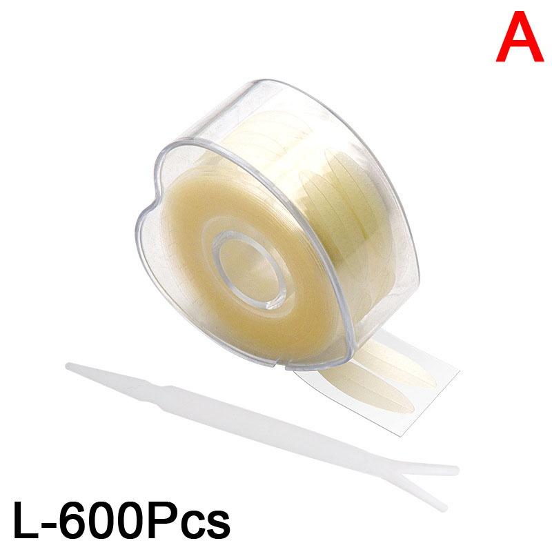 600 шт./рулон, дышащая кружевная лента для век, невидимая односторонняя наклейка для двойного века, украшение для больших глаз