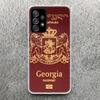 Чехол для телефона с флагом Грузии для Samsung Galaxy A52 A42 A32 A22 A12 A02S A51 A50 A71 A70 A41 A31 A21S A30S A20S A40 A30 A20E A10