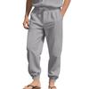 Четыре Сезона Пляжный Тренд Мужские Свободные Льняные Большого Размера Повседневные Спортивные Леггинсы Мужские Брюки