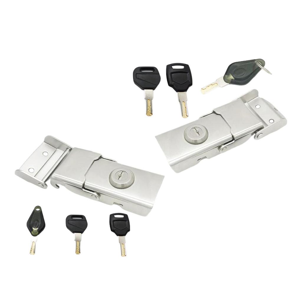 Motorcycle Trunk Lock Anti-theft for Saddlebags Wooden Case Tool Box