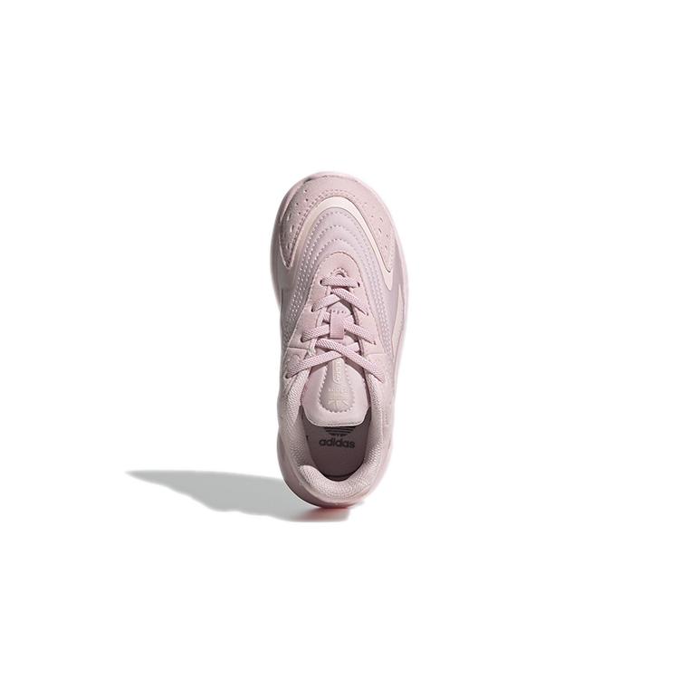 adidas Originals Ozelia Нескользящие Защита от пинков Низкие Детские Беговые Кроссовки Розовые Для Детей Возрастом 3 7 Лет GW8132