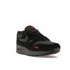 Nike Air Max 1 Black University Red Men Sneakers Anthracite FV6910-001