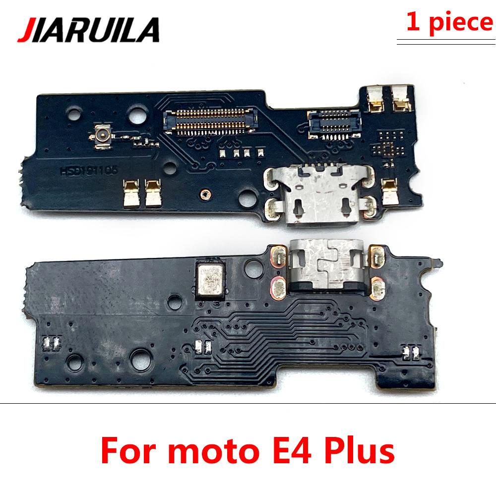 Зарядная плата USB-порта, шлейф для Moto E7 E6S E1 E6 Plus E1 Play Go E7 Power, разъем док-станции с микрофоном