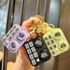 Plastic Musical Instrument Pendant Keychain Mini Electronic Keyboard Keychain