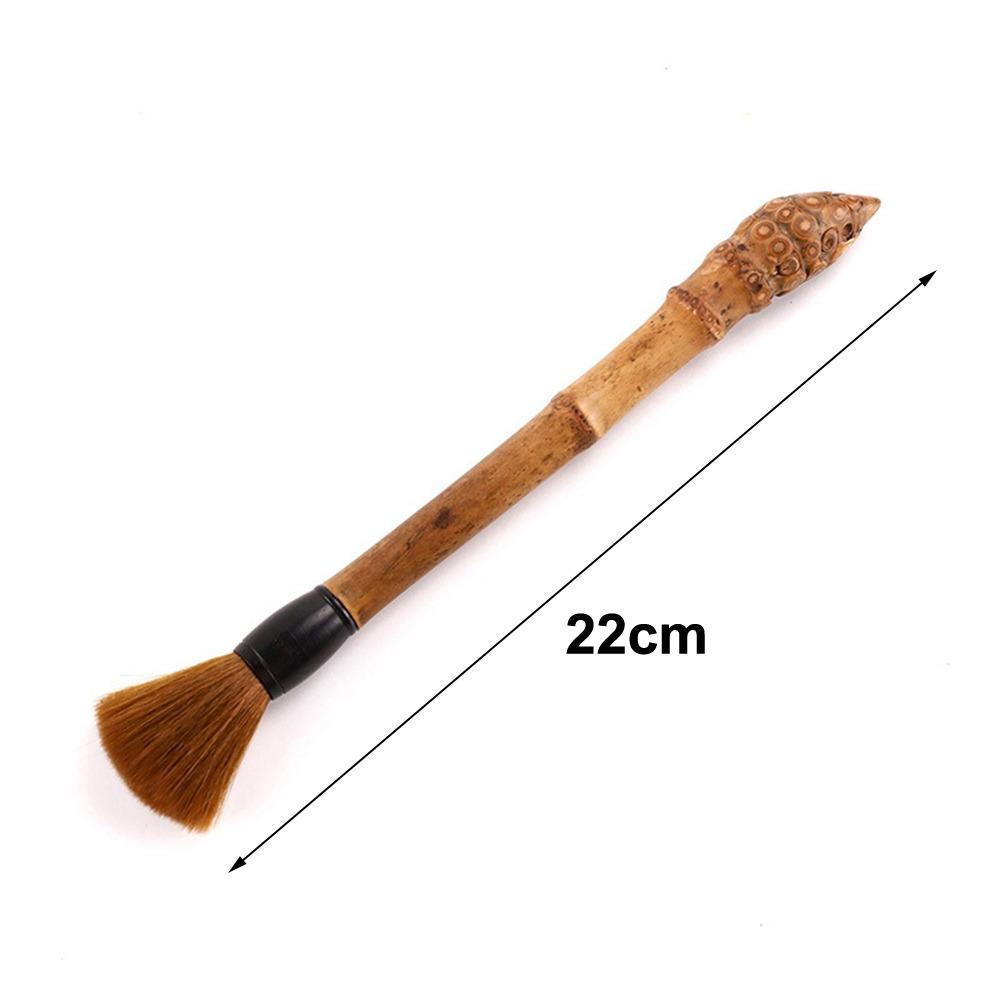 Retro Coffee Grinder Cleaning Brush Bamboo Coffee Machine Accessories Cafe Use