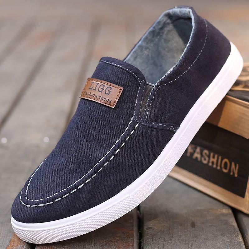 Мужские парусиновые туфли с мягкой подошвой, повседневные, дышащие, удобные, с раздвижными рукавами, мужские тканевые туфли, мужские кроссовки