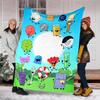 Inanimate Insanity printed throw blanket—lightweight,soft,warm;versatile blanket for all seasons—perfect as &air-conditioning throw,nap blanket