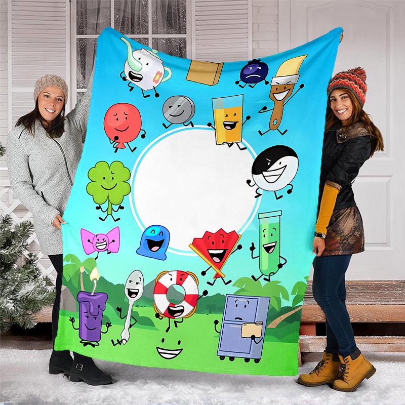 Inanimate Insanity printed throw blanket—lightweight,soft,warm;versatile blanket for all seasons—perfect as &air-conditioning throw,nap blanket