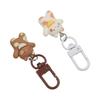 Resin Cartoon Cat Keychain Funny Cute Keychain Pendant Kawaii Mini Kitten Keyring  Couple