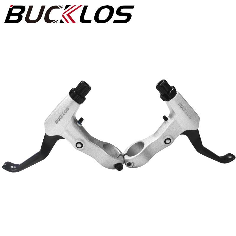 BUCKLOS Комплект тормозных ручек, калиперов, роторов для горного велосипеда (MTB) Передний Задний Линейное притяжение Горный Дорожный Велосипед Механический Дисковый Тормоз Велосипедные Запчасти