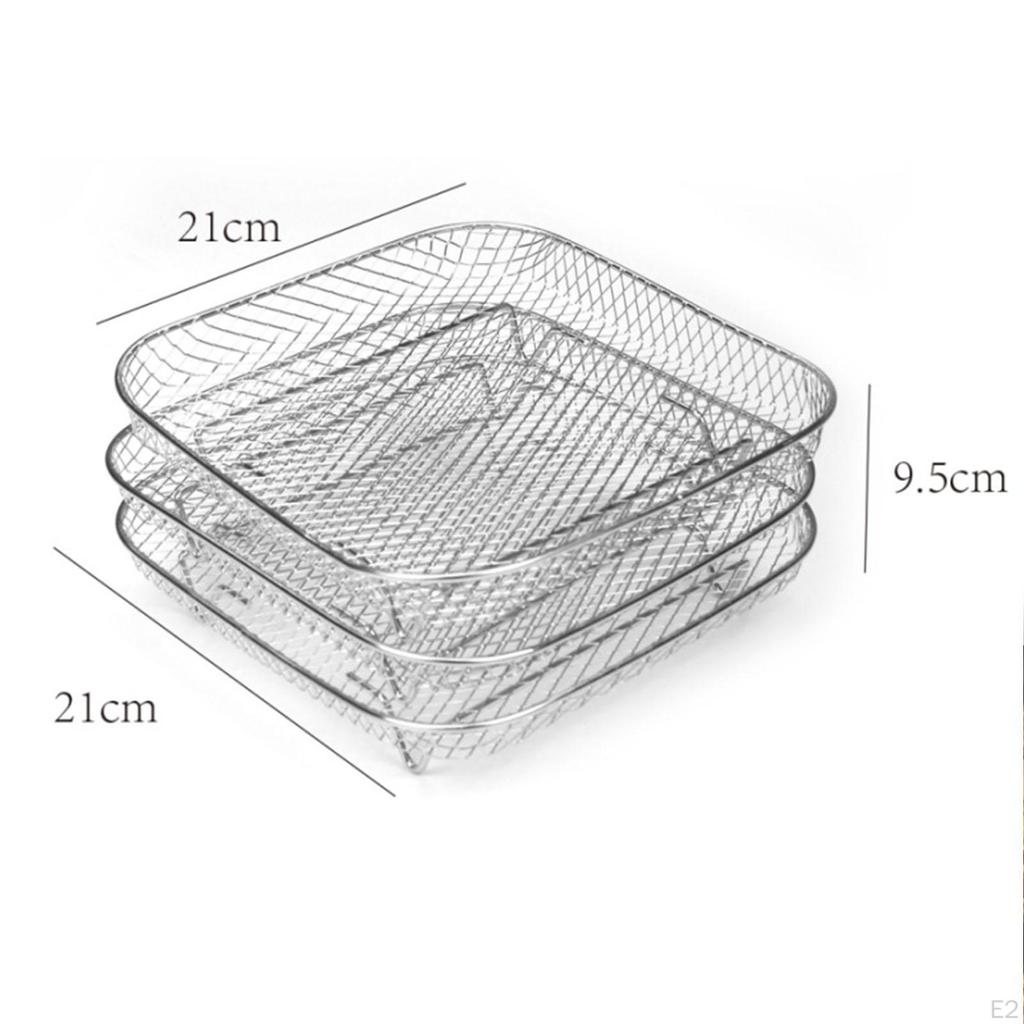 Air Fryer Rack,Dehydrator Rack,Air Fryers Accessories,Multi Purpose Stainless Steel Multi Layer