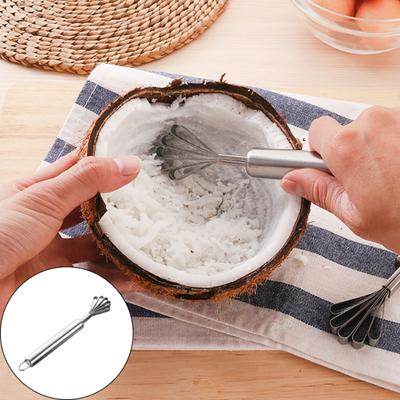 Скребок для кокосового мяса, слайсер для удаления рыбной чешуи, овощной нож, терка для фруктов, инструмент