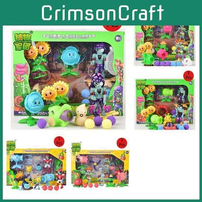 Долговечные фигурки Plants Vs Zombie, не выцветающие, подарок для детей