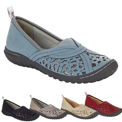 Женские полые противоскользящие туфли, балетки, удобная обувь на мягкой подошве