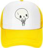 Mesh Dad Hat Adjustable Washed Cartoon Kawaii Cute Skeleton Baseball Dad Cap Funny Distressed Ball Trucker Cap