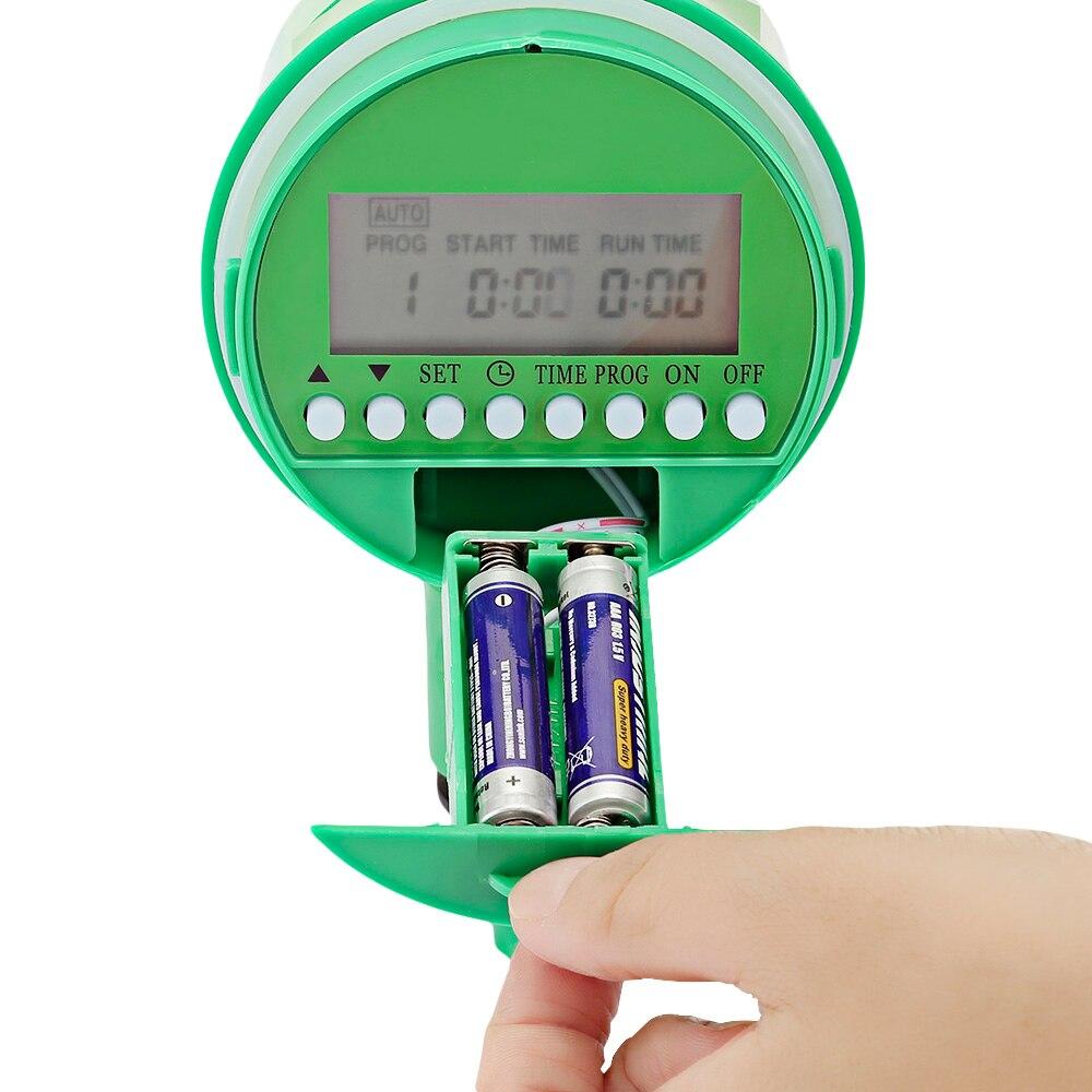 Садовый интеллектуальный таймер полива, автоматический контроллер орошения цветов с ЖК-дисплеем