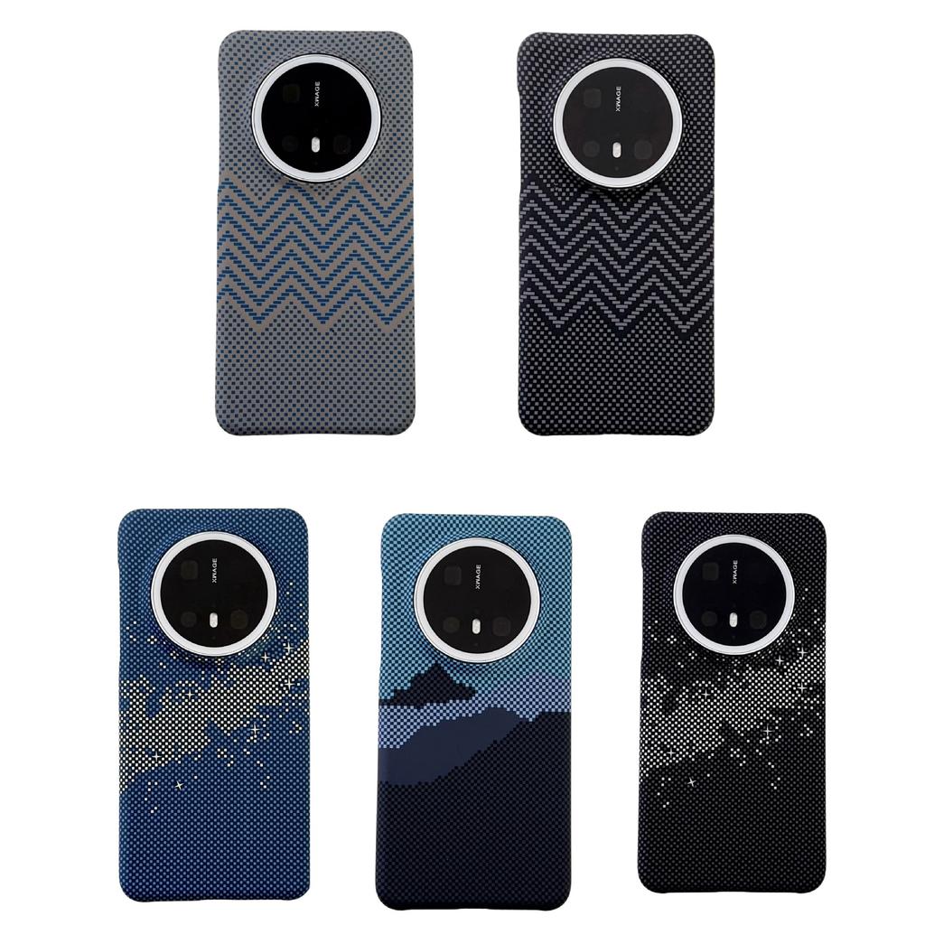 Карбоновое волокно Kevlar подходит для чехла для мобильного телефона Huawei mate70pro mate60pro, магнитного защитного чехла P70pro.