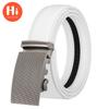 Hi Men's Leather Belt Luxury Designer Belts Men High Quality Male Metal Buckle Belt