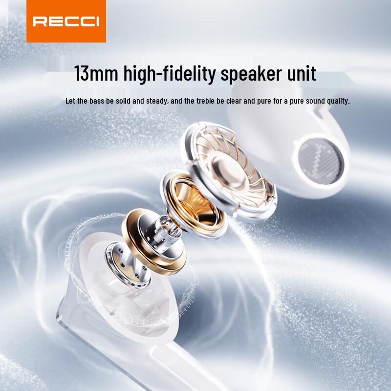 Recci REP-W80 Semi-In-Ear Bluetooth Wireless Earbuds
