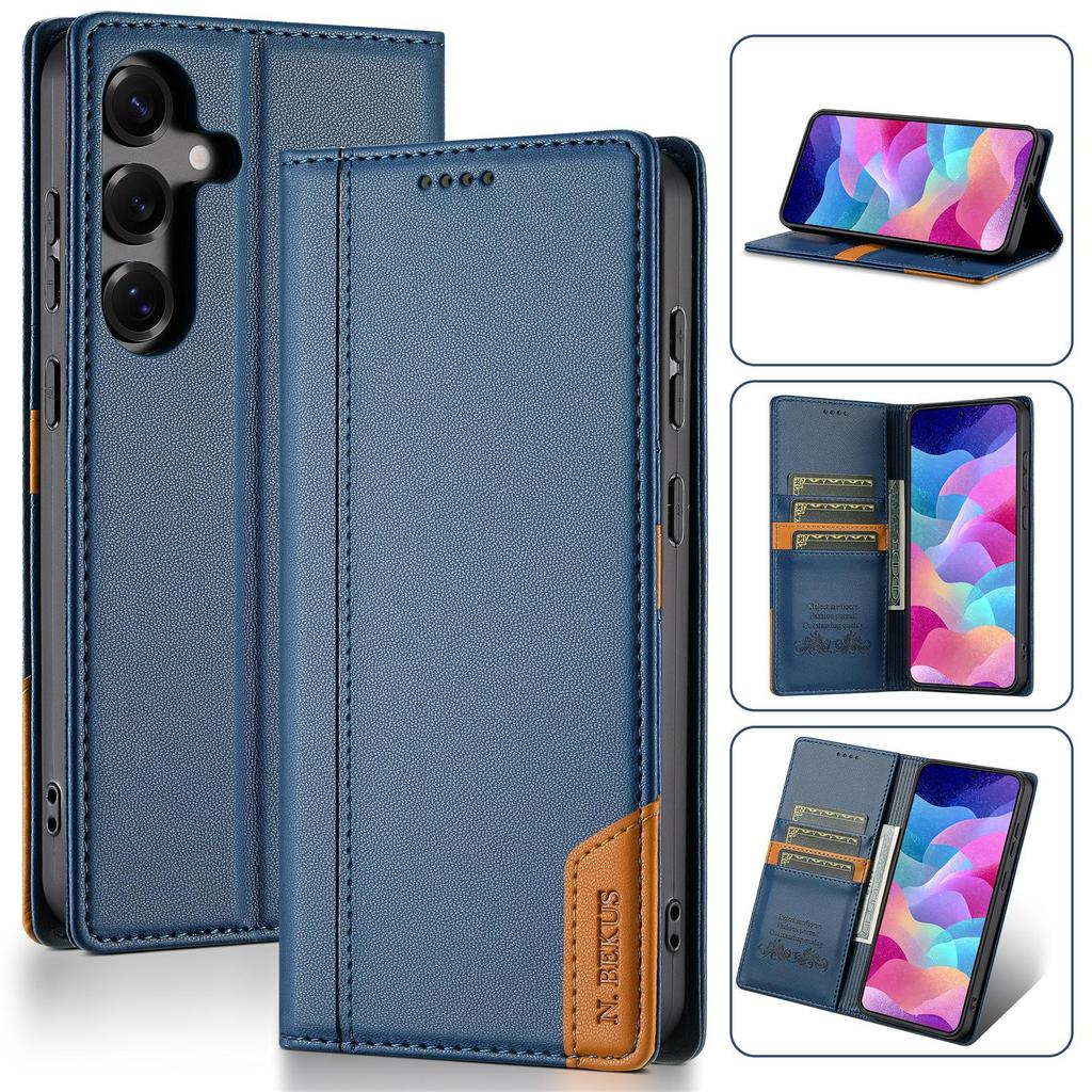 Xiaomi 17 TPro Anti-Theft Leather Flip Case for Redmi Note 15 Pro with Card Slot & Magnetic Closure