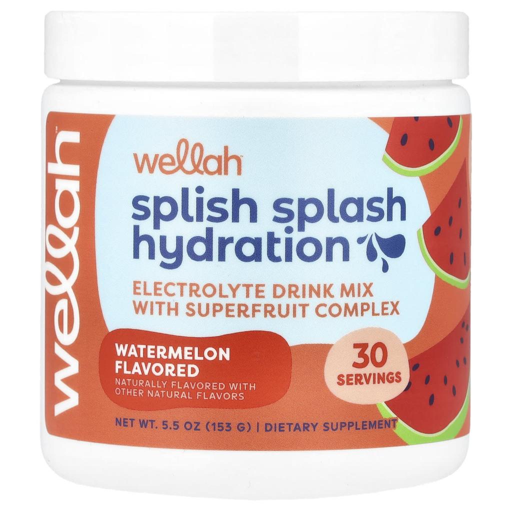 Splish Splash Hydration, Watermelon, 153G(5.5Oz)